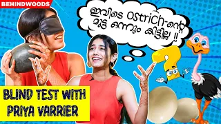 അയ്യേ ഇതൊക്കെ എങ്ങനെ സാധിക്കുന്നു 🤣|ഇത് മൊത്തം പച്ചക്കറി ആണല്ലോ വീണേ | Blind Test with Priya Varrier