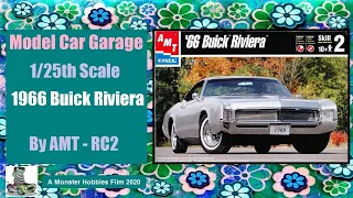 Model Car Garage - 1966 Buick Rivera Model Kit By AMT/ERTL - A Model Car Unboxing Video