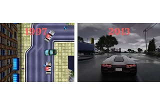 GTA evolution from 1997 to 2013