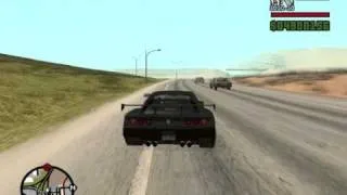 GTA sa Cheetah Top speed UPGRADED tuning