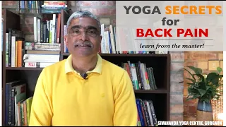 Yoga Secrets for Back Pain - Talk by Arun