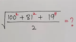 Nice Square Root Exponential Math Simplification | Learn This Method to Simplify The Problem