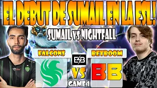 FALCONS VS BETBOOM BO2[GAME 1]SUMAIL, ATF, SKITER VS NIGHTFALL- ESL ONE BIRMINGHAM 2024-DOTA-ESB