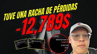 Que hacer antes UNA RACHA DE PÉRDIDAS EN TRADING 😢