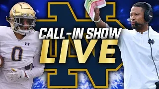 Notre Dame Call In/Chat LIVE☘️ND Not A Top 30 Team?/ Offensive Outlook