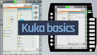 #REBOTS - Kuka krc4 101 in English. Learn the basics, how to move the robot 4k