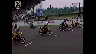 FARRC 1998 Sentul - Indonesia. Underbone 125cc + 110cc. Honda Nova Dash 125 vs Yamaha 125z.