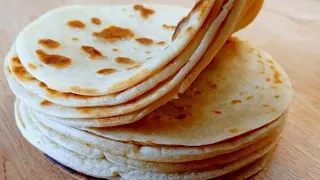 Ready in 5  Minute, Make With Liquid Dough,No-yeast, No-kneading, Quick and Easy Flatbread!