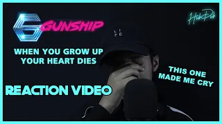 Gunship - When You Grow Up Your Heart Dies HubDub Reaction Video | Synthwave | 80s | 90s | Shillong