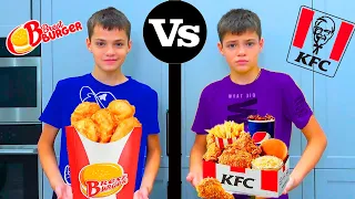 KFC vs БРЕСТБУРГЕР. ЧТО КРУЧЕ???? МАСИКИ