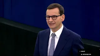 Debata Parlamentu Europejskiego z udziałem premiera Mateusza Morawieckiego po wyroku TK