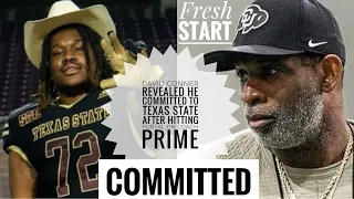 David Conner REVEALED He COMMITTED To Texas State After Coach Prime “FRESH START”🤯