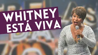 Emocionante! Artista chora durante cover de Whitney Houston no Faustão