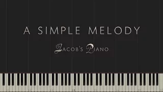 A Simple Melody - Original Piece  Synthesia Piano Tutorial