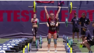 Clean and Jerk Ladder: Women 2013 CrossFit Games