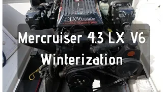 Mercruiser 4.3 LX V6 Winterization