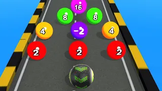 2048 Colors Ball Run 💸🎱❤️MAX LEVELS!! All Levels Gameplay Walkthrough Android, iOS NEW UPDATE