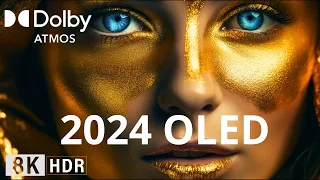 OLED DEMO 2024, 8K ULTRA HD (60fps) 'THE COLOR' Dolby Atmos/Vision!