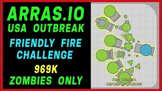 I got 950k+ without killing players in Arras.io Outbreak