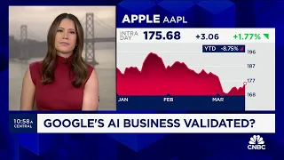 Apple and Google in AI deal talks