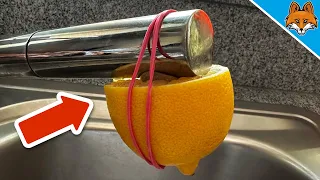 Hang a Lemon on the Tap and you will THANK ME FOREVER🤯💥