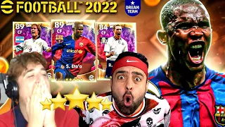 8 TANE 5 YILDIZ ÇIKTI 😱 ETO ? HAALAND ? MBAPPE ? EMJAN ŞOK ! EFOOTBALL 2022 TOP AÇILIMI ! PES 22 !