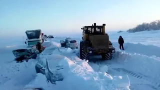 В "снежном плену"