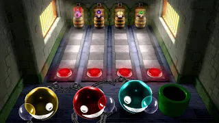Mario Party Superstars Minigames - Birdo vs Waluigi vs Rosalina vs Luigi (Master CPU)