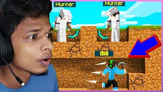Minecraft : HUNTERS VS SPEED RUNNER !! (മലയാളം) | MZRP |