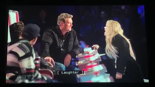 The Voice 2023, Kelly Clarkson rubs it in Blake Shelton’s face 😆 - Blind auditions Day 3 (3/13/23)