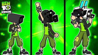 Evolution of Titan Cameraman: Ben 10 Skibidi Toilet #38 Fanmade Transformation | D2D Animation