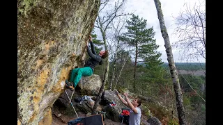 fontainebleau bouldering (7a to 7c+) December 2022 - januari 2023