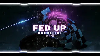 fed up - ghostemane [edit audio]