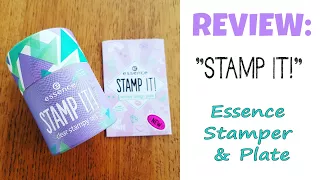 New Essence "STAMP IT!" Stamper and Plate - FIRST IMPRESSIONS REVIEW