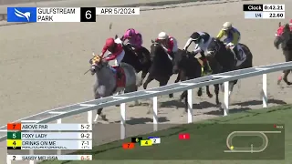 Gulfstream Park Carrera 6 - 5 de Abril 2024