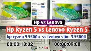 hp vs lenovo laptops which is better | hp 15s ryzen 5 5500u vs lenovo ideapad 3 | hp vs Lenovo | tgn