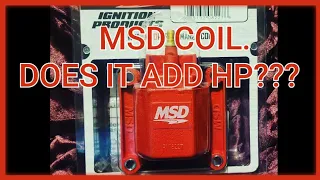 Does MSD Coil actually add HP? #foxbody #fordmustang