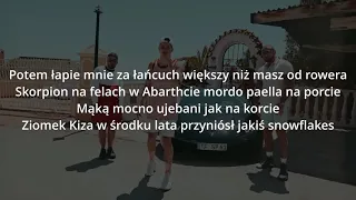 Żabson, Kizo, Zetha, Vladimir Cauchemar - Puerto Bounce TEKST