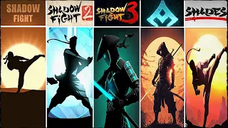 Shadow Fight 1, 2, 3, 4, 5 (Evolution)