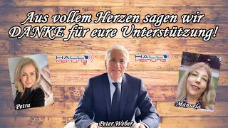 Aus vollem Herzen sagen wir: Dankeschön!