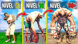 SOBREVIVÍ 99 AÑOS como ZOMBIE en GTA 5