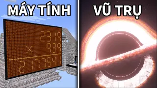 10 Thứ KHÓ TIN Nhất Từng Được Người Chơi Tạo Ra Trong Minecraft