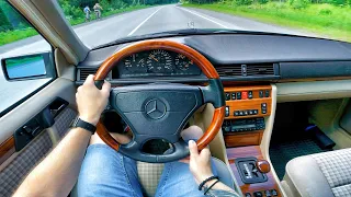 1993 Mercedes-Benz W124 2.8 AT - POV TEST DRIVE