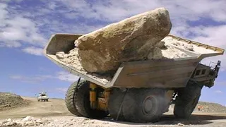 Amazing Dangerous Fails Biggest Dump Truck Operator Skills, Fastest Heavy Equipment Machines Driving