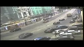 Нападение в Киеве с участием Porsche Panamera. 03.10.13