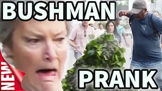 THE FUNNIEST BUSHMAN SCARE PRANKS EVER - Las Vegas Bushman Prank! S05e02