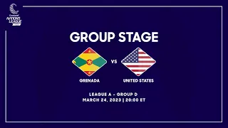 2022/23 Concacaf Nations League | Grenada vs United States