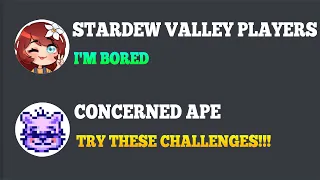 These Stardew Valley Challenges are Actually Insane...