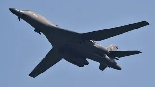 US B-1 bombers fly over South Korea