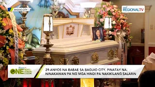 One North Central Luzon: 29-anyos na babae sa Baguio City, pinatay na, ninakawan pa